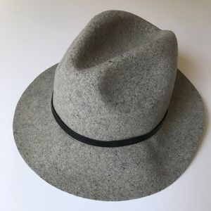 Club Monaco 100% Wool Gray Hat